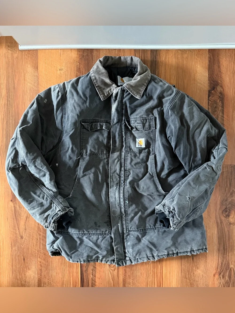 Vintage Carhartt C03 Quilted Lined Coat